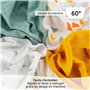 LaLoona – Langes Coton Bébé – Lot de 5 Lange Bebe 70x70 cm – Ultra Doux – Lavables, Certifiés Oeko-Tex – Débarbouillette Moussel