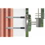 fischer - Montage à distance TherMax 10/120 M 10 pour fixation dans l'ITE (isolation thermique par l'extérieur) / Boite de 2