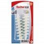 Fischer 512237 Lot de 2 Fixations pour isolants FID 90 K