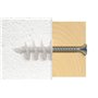 Fischer 512237 Lot de 2 Fixations pour isolants FID 90 K