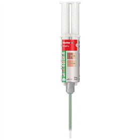 fischer - Cheville Liquide Fill & Fix 25ml / 1 Cartouche + 2 becs mélangeurs + 4 Douilles Treillis + 2 tuyaux de rallonge