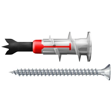 FISCHER 551593 - Taco autoperforante para placa de yeso DUOBLADE (Bolsa 20 ud.)
