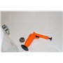 Pango 3000 Déboucheur à air comprimé avec adaptateur spécial WC