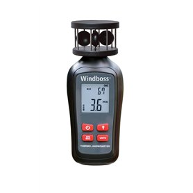 Windboss® Anémomètre avec thermomètre pour le surf