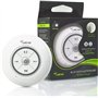 LEICKE Enceinte Bluetooth Portable Étanche Haut Parleur de Douche sans Fil Haute stéréo LED Lumière Ventouse puissante, Stéréo, 