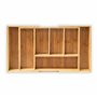 Relaxdays Plateau à couverts extensible HBT 5 x 48