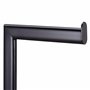 Relaxdays Brosse WC et dérouleur Papier avec Porte-Rouleaux de Rechange, Vertical, Salle de Bain, HLP 72x25x20 cm, Noir