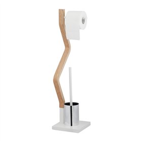 relaxdays Brosse WC et dérouleur Papier