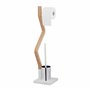 relaxdays Brosse WC et dérouleur Papier