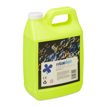 Relaxdays Bidon de Solution savonneuse pour Bulles