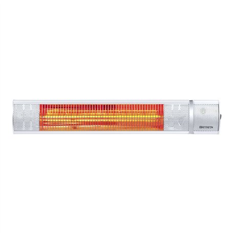 TROTEC Radiant Infrarouge électrique IR 2050 Parasol Chauffage électrique Infrarouge Radiateur Radiant Halogene Mural pour Terra