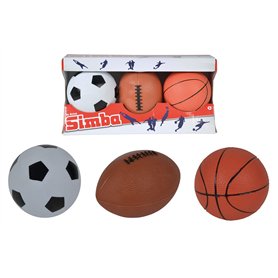 Simba - Be Active - Set 3 Ballons - Foot