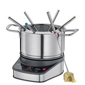 Spring Kit de fondue électrique pour 6 personnes - Régulation optimale de la température - Pour fondue au fromage