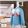 CLEANmaxx fer à repasser compact pour les voyages | Sèche et lisse les chemises et chemisiers et remplace le fer à repasser ou l