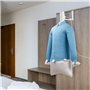 CLEANmaxx fer à repasser compact pour les voyages | Sèche et lisse les chemises et chemisiers et remplace le fer à repasser ou l