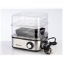 Korona 25303 Mini cuiseur à vapeur et cuiseur à œufs en acier inoxydable | Petit cuiseur à vapeur pour légumes | Cuiseur profess
