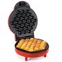 Korona 41005 Gaufrier Bubble | Gaufrier Party | Gaufres glacées | 1000 Watt | Diamètre des gaufres 18 cm | Réglage automatique d
