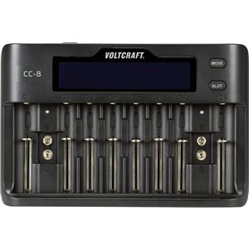 Chargeur de Piles Rondes VOLTCRAFT CC-8 Li-ION