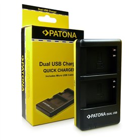 PATONA Chargeur Double pour EN-EL23