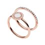 Bague En Acier Inoxydable Or Rose