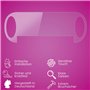 atFoliX Protection Écran Film de verre en plastique compatible avec Sony PlayStation Vita Verre film protecteur, 9H Hybrid-Glass