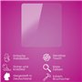 atFoliX Protection Écran Film de verre en plastique compatible avec Garmin Vivoactive Verre film protecteur, 9H Hybrid-Glass FX 
