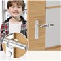 Mitavo Protection Poignee Porte Lot de 10, Butoir Poignée de Porte, Butée de Porte Poignée, Pare-Chocs pour Poignées de Porte et