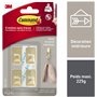 5 Languettes Transparentes - Sans Outils - Pour Accrocher et Décorer Sans A
