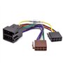 Câble adaptateur autoradio ISO avec câble remote