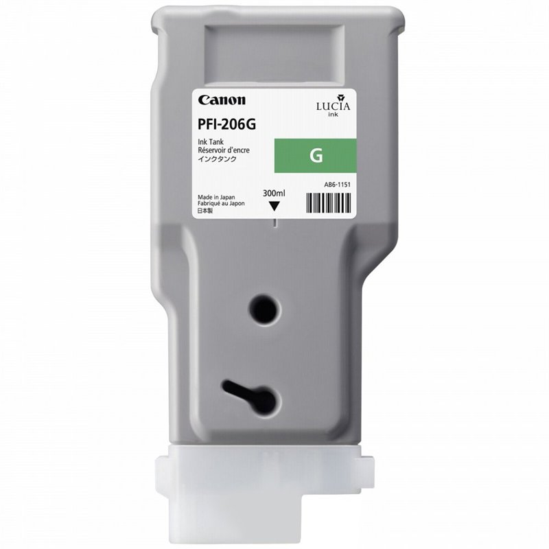 Canon PFI-206G Réservoir d'encre pour Canon iPF6400/iPF6450 Vert