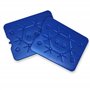 ToCi Lot de 2 blocs réfrigérants XXL | Freezeboard (32 x 25 cm) avec 800 ml chacun | 2 éléments de refroidissement bleus pour sa