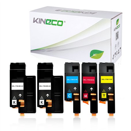 5 Toners compatibles avec Dell C1760nw