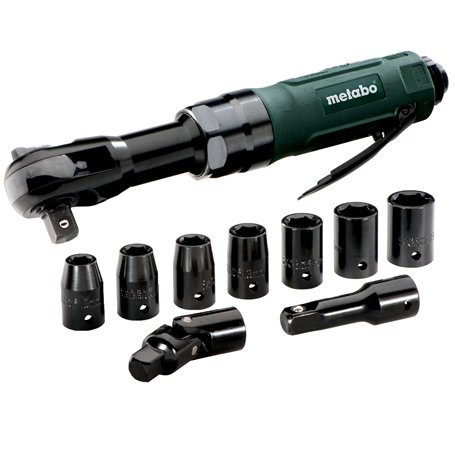 METABO 604119500 - Atornillador de carraca neumático DRS 68 Set demanda de aire 220 l/seg con maletín