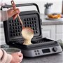 SPRINGLANE Gaufrier belge électrique Wanda 1600 W appareil à gaufres machine à croques