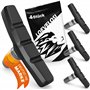 V-Brake Lot de 2 paires de plaquettes de frein de vélo 60 mm pour frein à traction latérale V-Brake en U - Lot de 4 patins de fr
