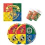 Procos 10137422 – Service de fête S Harry Potter – Poudlard – 52 pièces – 16 assiettes