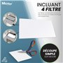 Lot de 20 sacs d'aspirateur pour Bosch BBZ41FGALL Type G ALL (17000940) avec fermeture hygiénique, type sac à poussière BS 216m 