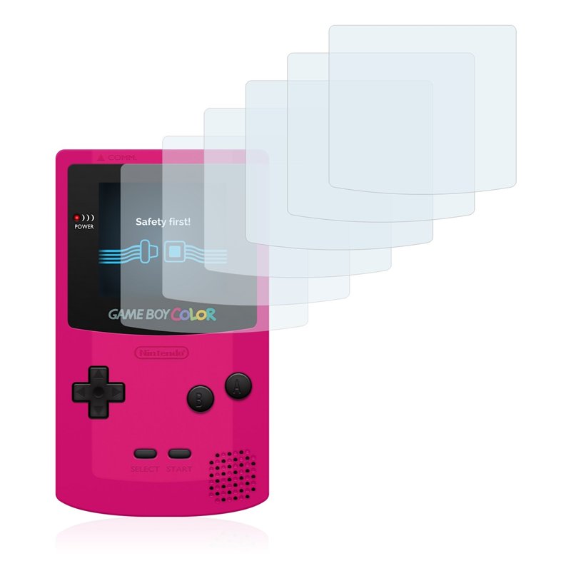 Image secondaire de savvies Protection Ecran pour Nintendo Gameboy Color (6 Pièces) - Film Protection Ultra Clair