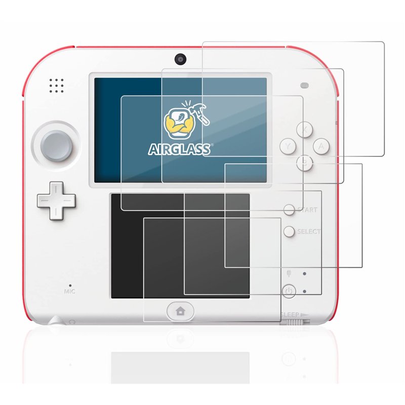 Image secondaire de brotect Protection Écran Verre pour Nintendo 2DS (3 Pièces) Film Protecteur Vitre 9H [Anti-Rayures, Transparent]