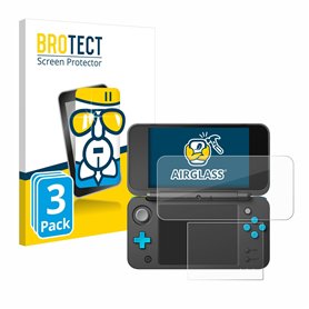 brotect Protection Écran Verre pour New Nintendo 2DS XL (3 Pièces) Film Protecteur Vitre 9H [Anti-Rayures