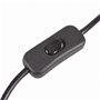 Mextronic Câble d'alimentation 3 m Schuko avec prise de terre + interrupteur 300 SW noir extrémité ouverte