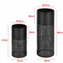 [en.casa] Ensemble de 2 Supports de Plantes Lot Pots de Fleur Set Cache-Pot Ensemble Bacs à Fleurs Vases Métal Tailles Différent