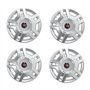 Lot d'enjoliveurs d'origine Fiat pour jantes de 15" Rouge 1358879080