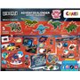 CRAZE DINOREX Calendrier de l'Avent Jouet Dinosaure, Calendrier de l'avent enfant avec Figurine de Dinosaures et accessoires