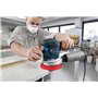 Bosch Professional Ponceuse Excentrique GEX 40-150 (avec Poignée Supplémentaire, Boîtier Récupérateur De Poussière, âŒ€ De Plate