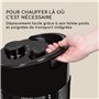 Klarstein Chauffage d'Appoint Electrique à Infrarouge, Pour Interieur et Jardin, 1200W, Oscillation à 360, Minuterie, LED, POur 
