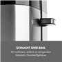 Klarstein Arabica Grille-pain - 920W, Panneau de contrôle tactile, Affichage LED, Fonction dégivrage, préchauffage et arrêt, Gri