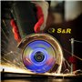 S&R Ecrou de Serrage Rapide M14 Meuleuse. Filettage Complet pour serrage rapide et sans Clés. Pour meuleuse 115 e 125 mm de tout