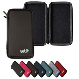 WYNGS étui de protection noir compatible avec la calculatrice scientifique Casio FX-82 DE Plus/Casio FX-82DE X ClassWiz
