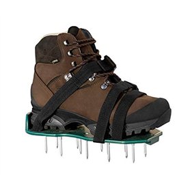 UPP Paire de Semelles de Ventilation pour Gazon I aérateur de pelouse I Amélioration de la qualité du Sol I 13 Clous en Acier I